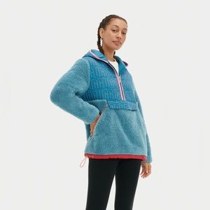 UGG Iggy Sherpa Pullover Half Zip